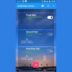 Artibraino home smart app
